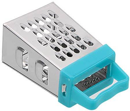 Lankater Mini 4 Seiten 7 × 3,5 cm Reibe Handhobel-Frucht-gemüse-Werkzeug Multifunktionsküche-Werkzeug-gerät Zufällige Farbe