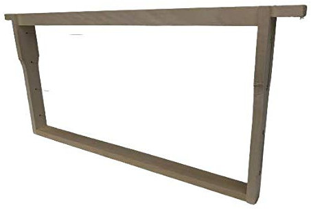 Zander Modifizierte Rähmchen,10 Stück,Hoffmann Seitenteile, gedrahtet und geöst, Apisfarm