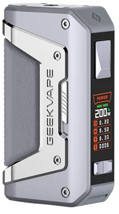 GeekVape AEGIS Legend 2, L200 Box Mod, Battery Carrier, 200 Watt, Colour: Silver