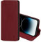 32nd Classic Series 2.0 - Real Leather Book Wallet Flip Case Cover For Apple iPhone 13 Pro (6.1), Real Leather Design With Card Slot, Magnetic Closure and Built In Stand - Burgundy