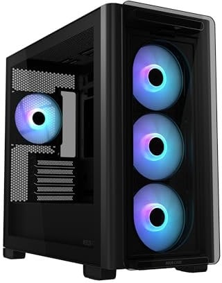 Case Asus A23 PLUS TG ARGB BLACK