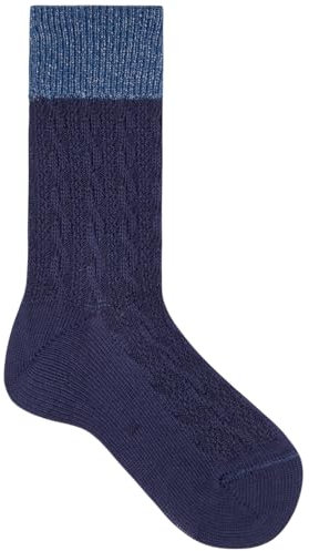 KUNERT Damen Socken Winter Plait weich gentian blue 1650 39-42