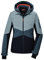 killtec Damen Skijacke/Funktionsjacke mit abzippbarer Kapuze und Schneefang KSW 34 WMN SKI JCKT, hell eisblau, 36, 41967-000