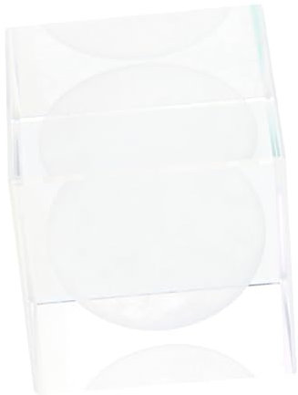 Ciieeo Presse-Papier en Forme De Lune en Forme De Cube en Cristal AB Couleur Météo Décoration De Bureau Créative