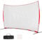 VEVOR Barrikaden-Backstop-Netz, Ballsport-Absperrnetz, 507 x 140 x 312 cm Tragbare Übungsausrüstung mit Tragetasche, Schutzschirm für Baseball, Softball, Fußball, Hockey-Training, für den Garten