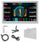 Waveshare 7inch IPS Side Monitor, Extended Monitor Windows 7/8/10/11, 1024x600 IPS Display Panel, Supports Horizontal and Vertical Flip, Up to 170° Viewing Angle, USB One-Cable Connection, Silver