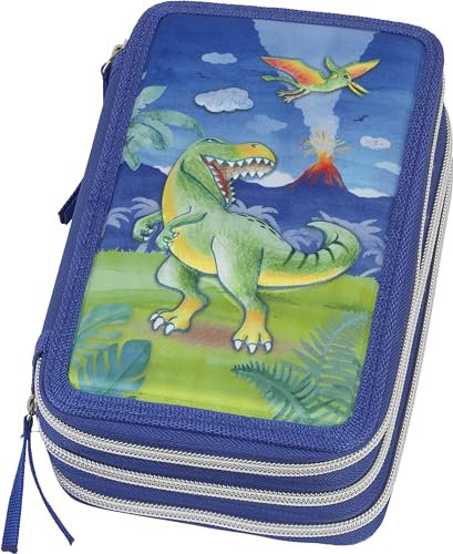 Faber-Castell 573040 – Dreifach-Schulmäppchen – Einhorn