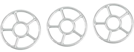 PRETYZOOM 3pcs Creative Gas Stove Rack Pot Fixing Stand for Coffee Accessories Household Use