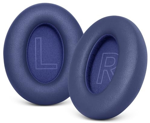 Ear Pads Replacement for Anker Soundcore Life Q20 Q20 BT Headphones, Ear Cushions with Protein Leather Skin and Memory Foam - Blue