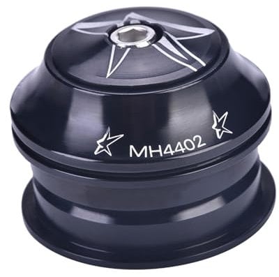 Bearing Headset 44mm Head Tube Aluminum Alloy Threadless Headset Anti-rust Accessories 3 Colors (Black)