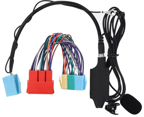 Car Stereo Etooth Adapter Speaker Connector for 8L 8P B5 B6 B7, Cable o Adapter for Car Radio, Compatible with A9 Algorithm