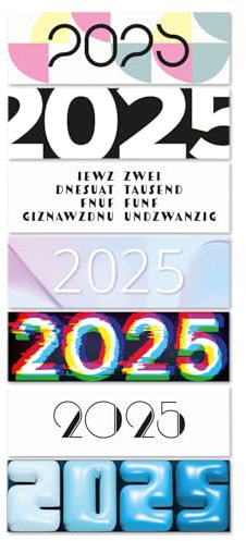 Timr 7 Ersatz-Magnete für Edelstahl Tischkalender zum Aufstellen I 2025 Edition I Geschenkidee I tr302