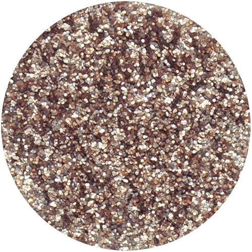 Eulenspiegel 907542 - Bio Glitter Bronze, 6 g, biologisch abbaubar, Glitzer für Gesicht & Körper