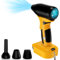 For DeWalt 20V Li-ion Lithium Battery Powered Jet Dry Blower, 130000RPM Compressed Air Duster, 4 Gear Adjustable Air Duster, Jet Fan Mini Blower for Tools, Car, Computer, Keyboard(No Battery)