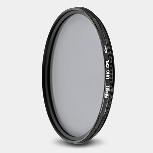 NiSi UHC (Ultra Hard Coating) CPL Filter 86mm Polarizer | Zirkularer Polfilter mit Ultra-Hartbeschichtung für Kratzfestigkeit, Ultradünne Gerändelte Rahmen