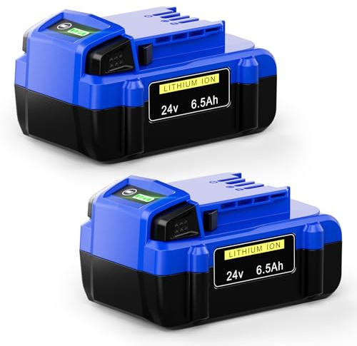 M2CSMK 2 Pack 6.5Ah Replacement for Kobalt 24V Battery