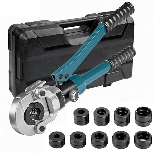 Alicates Prensado Para Tubos Cobre, Tubos Compuestos Tubos Cobre Alicates Prensado Manuales Con Contorno En V Y Contorno En Th V12 V15 V18 V22 V28 Y Th16 Th20 Th26 Y Th32 Herramienta Profesional