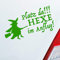 Hellweg Druckerei Platz da!!! Hexe im Anflug! Girl Auto Aufkleber Sticker Heckscheibenaufkleber