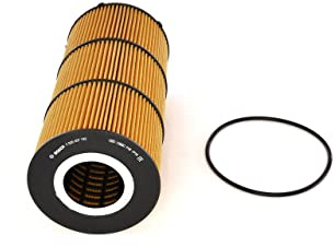 BOSCH Ölfilter Motorölfilter Filtereinsatz mit Dichtung F 026 407 192 Kompatibel mit MERCEDES-BENZ ANTOS AROCS ACTROS MP4 / MP5