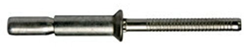 4.8 X 16.0 mm 500 Stück Edelstahl A2 / Edelstahl A2 Hochfeste Struktur Blindnieten Senkkopf Dichtnieten Nieten