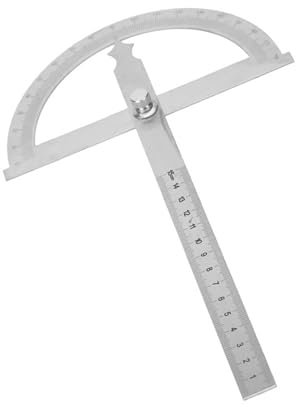 Edelstahl Winkelmesser, 0-180 Grad 15 cm Digital Neigungsmesser Winkelmesser Goniometer Winkelsucher Messgerät Lineal(150 * 200mm)