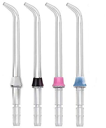 ZCOINS Hoher Druck Ersatzdüsen Zubehör für Waterpik Munddusche WP-100 WP-250 WP-462 WP-660, Düsen Zubehör, Ersatzteile (4 Stück)