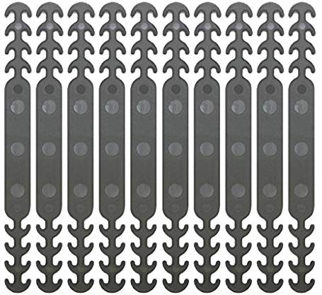 10 Stück Maskenhalter Silikon Maskenhalterung Einstellbarer Ohrhaken Extender Schmerzen Erleichtert für Erwachsene und Kinder (Grau)