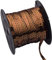 Anawakia Paillettenband 90 m Farbiges Pailletten Band 6 mm Breites Bortenband Glänzende Paillettenbänder für DIY Handwerk Bastelprojekte Tanzbekleidungen Armband Dekorationen (Braun)
