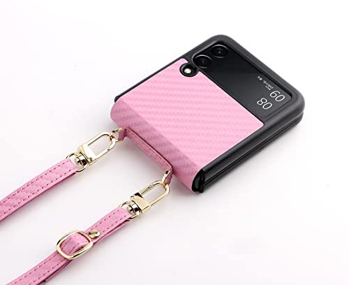 GOKEN Cover per Samsung Galaxy Z Flip3 5G, Rosa