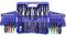 Fold Out Screwdriver & Bit Set, 63 Piece
