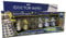 Sporting Profiles Doctor Who The Daleks of Skaro Bobble Figure 6 Pack Gift Set, 3 Inch (A1)