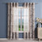 Delien Gardinen Modern Transparente Gardine mit Ösen für Wohnzimmer Vorhang mit Blumenmuster »Löwenzahn« Flächenvorhänge Dekoschals Fenstergardine 1 St.,BxH 140x225cm,Sand