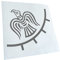Kiwistar - Autoaufkleber - Grau - 30x26cm Odin Raven Banner - Viking - Heckscheibe Auto Aufkleber wetterfest für Kfz LKW Mofa Truck - Sticker außen selbstklebend Tuning Zubehör für Fenster Fahrzeug