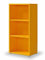 moebel-dich-auf Standregal Click 3er, Aktenregal, Säulenregal, Regal mit 3 Fächern in Orange