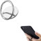 Universal 360 Rotatable Metal Ring Holder - Suitable for All Smartphones, Lazy Holder (Silver)