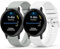 Oumida Lot de 2 bracelets de rechange pour Garmin Vivoactive 5/3, Venu 2 Plus/Sq 2 Music, Forerunner 55/165 - 20 mm - En silicone - Pour homme et femme