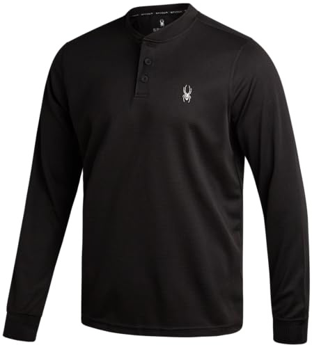 Spyder Herren M Ls Thermal Henley Henley (1er Pack)