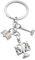 Porte-clés mignons pour femmes ornement balance balance de justice étudiant en droit cadeau juge balance porte-clés clés de voiture accessoires pour cadeau
