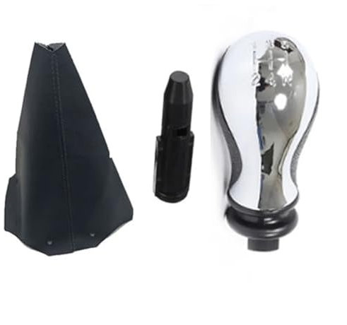 para Citroen para C5 2001-2008 para Xsara para Picasso 1999-2008 Perilla De Caja De Cambios Manual para Coche Perilla De Cambio De Caja De Cambios Bota Pomo Palanca Cambios(Set)