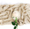 Anstore Käsetuch Tischläufer Beige 80x300cm Waschbar Tischband Beige, Tischläufer Musselin Meterware Dekostoff Table Runner für Hochzeit Party Geburtstag Dekor Küche Tisch Dekoration Drinnen Urlaub