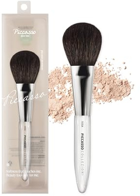 Piccasso 103A Powder Brush – Soft Makeup Brush for Seamless Powder Application, Ideal for Setting, Shading, and Blush, Fluffy Face Makeup Tool for Natural Finish, Makeup Brushes for Women