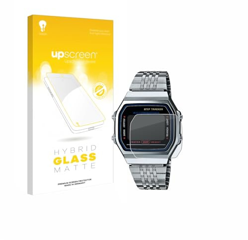upscreen Schutzglas für Casio iconic ABL-100WE-1A | Entspiegelnder Displayschutz Made in Germany Matte 9H Schutzfolie Panzer Folie Glas Anti-Reflex Montage-Set Anti-Fingerprint