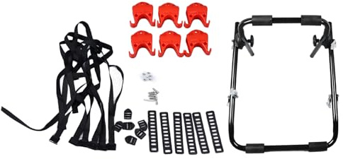 Fahrradträger Heckgepäckträger aus Stahl, belastbar bis 60kg, klappbar für 2 Fahrräder - Premium E - Bike Träger für Anhängerkupplung, vielseitig für Auto, SUV, Camping & Wohnw