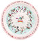 Tyrrell Katz Kids Unicorns Printed Plate in Pink Melamine - Dishwasher Safe Children's Outdoor Dining Everyday Tableware - 21.5 cm Diameter