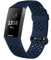 FunBand für Fitbit Charge 3/Charge 4 Armband,Atmungsaktiv Verstellbares Ersatz weiches Silikon Sporty Wrist Strap Armbanduhr Uhrenarmband Schlaufe Armbänder für Fitbit Charge 3/Charge 4 Smartwatch
