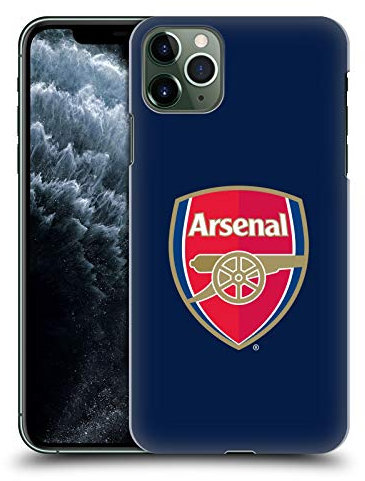 Head Case Designs Officially Licensed Arsenal FC Full Colour Blue Crest 2 Hard Back Case Compatible With Apple iPhone 11 Pro Max