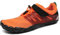 SAGUARO Chaussures Minimaliste Homme Barefoot Shoes Femme Chaussures Pieds Nus Respirant Barefoot Chaussure Trail Antidérapantes Chaussure Randonnée pour Semelle Zero Drop Orange,GR.46