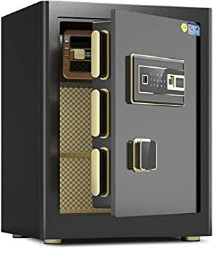 UYSELA Ss Home Business Electronic S,feuerfester und diebstahlsicherer Stahlschrank,multifunktionale Aufbewahrungsbox mit Kabeljau