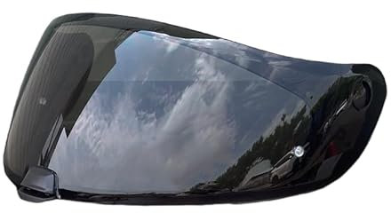 Motociclo Visiera for casco, pellicola antiappannamento C70 Shield for HJC C70 FG-17 FG-ST IS-17 HJ20M Visiera di ricambio for casco integrale (pellicola antiappannamento)(Black-day Use Only)