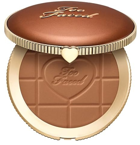 Too Faced Cosmetics ORIGINAL | Chocolate Soleil Bronzer - Polvos bronceadores ligeros con acabado mate | MATTE BLURRING BRONZER | by BELLA (MILK CHOCOLATE, 8.00 g (Paquete de 1))